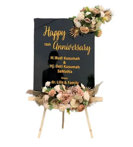 Papan Bunga Akrilik Plobangan